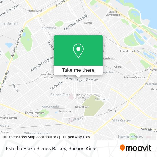 Estudio Plaza Bienes Raices map