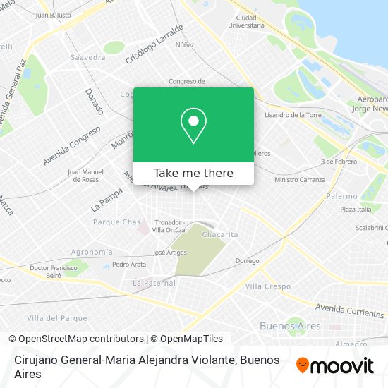 Cirujano General-Maria Alejandra Violante map