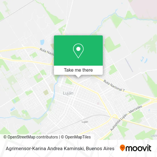 Agrimensor-Karina Andrea Kaminski map
