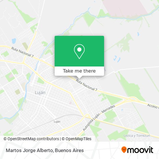 Martos Jorge Alberto map