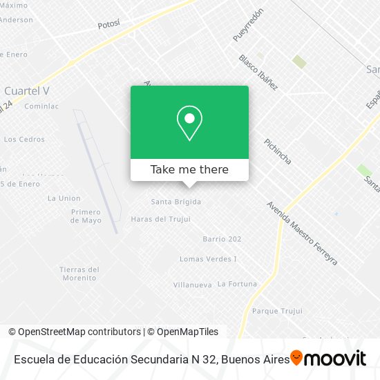Escuela de Educación Secundaria N 32 map