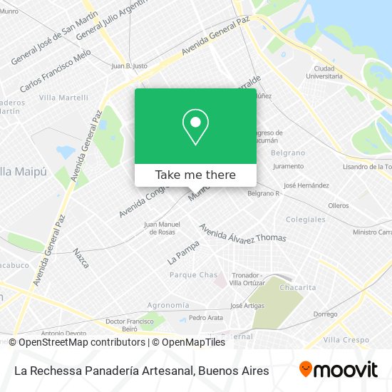 La Rechessa Panadería Artesanal map