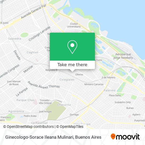 Ginecologo-Sorace Ileana Mulinari map
