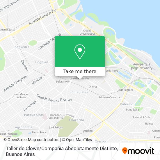 Taller de Clown / Compañía Absolutamente Distinto map
