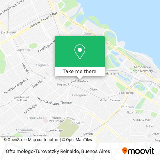 Oftalmologo-Turovetzky Reinaldo map