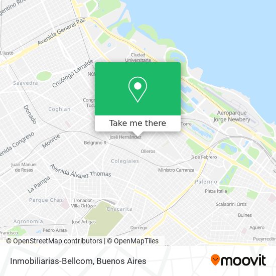 Inmobiliarias-Bellcom map