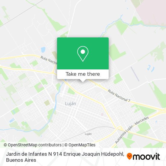 Jardin de Infantes N 914 Enrique Joaquin Hüdepohl map