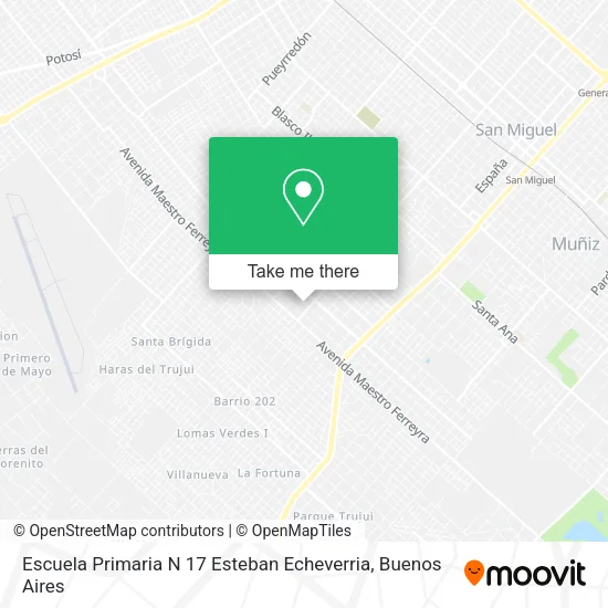 Escuela Primaria N 17 Esteban Echeverria map