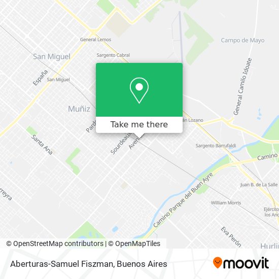 Aberturas-Samuel Fiszman map