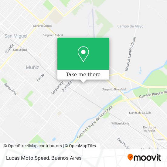 Lucas Moto Speed map