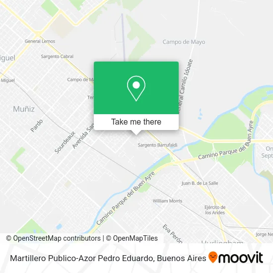 Mapa de Martillero Publico-Azor Pedro Eduardo