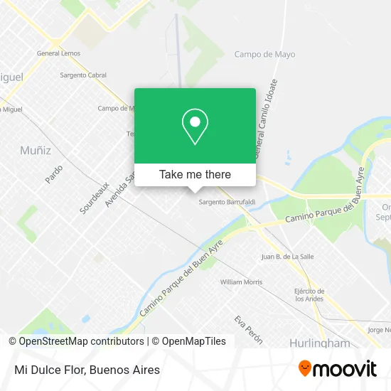 Mapa de Mi Dulce Flor