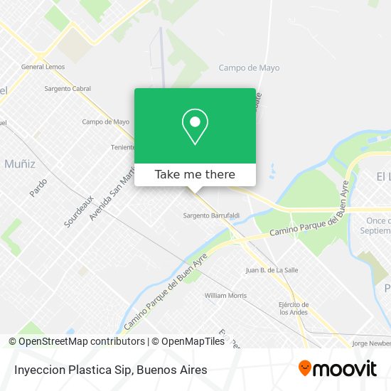 Inyeccion Plastica Sip map