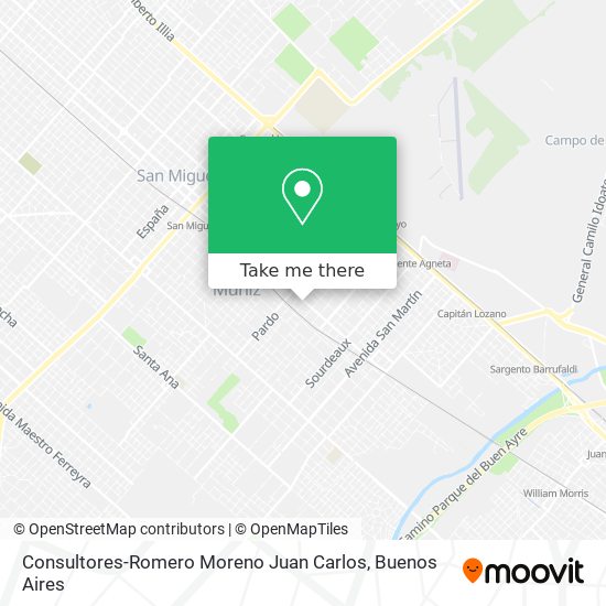 Consultores-Romero Moreno Juan Carlos map