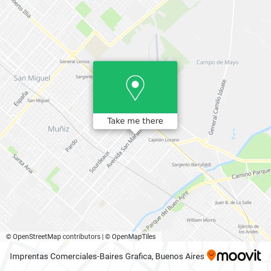 Mapa de Imprentas Comerciales-Baires Grafica