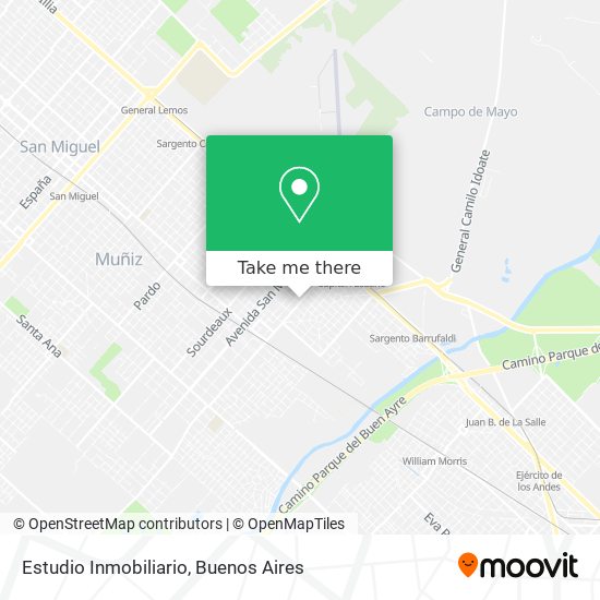 Mapa de Estudio Inmobiliario