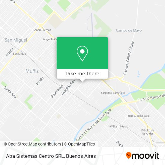 Aba Sistemas Centro SRL map