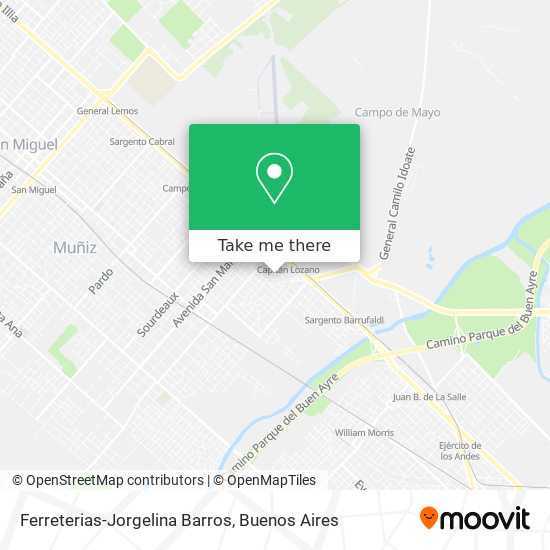 Mapa de Ferreterias-Jorgelina Barros