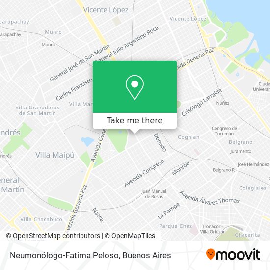 Mapa de Neumonólogo-Fatima Peloso
