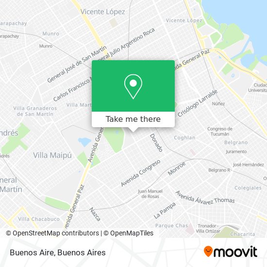 Buenos Aire map