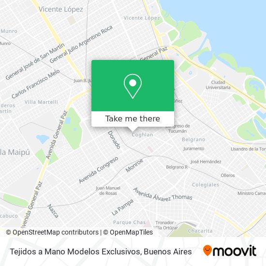 Mapa de Tejidos a Mano Modelos Exclusivos