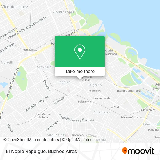 El Noble Repulgue map