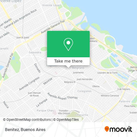Mapa de Benitez