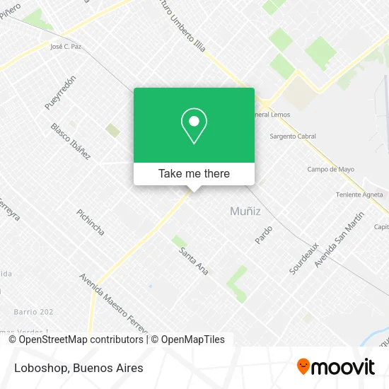 Mapa de Loboshop