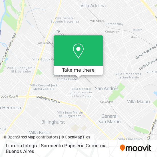 Libreria Integral Sarmiento Papeleria Comercial map