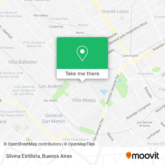 Mapa de Silvina Estilista