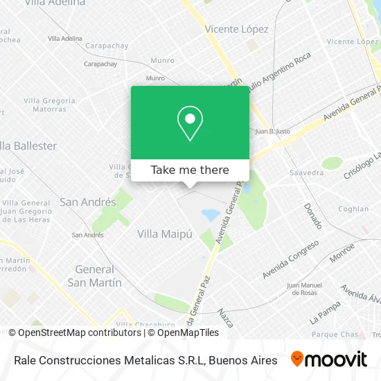 Rale Construcciones Metalicas S.R.L map