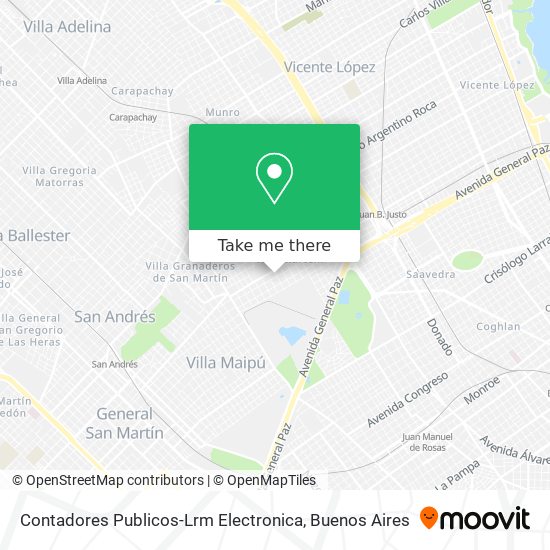 Contadores Publicos-Lrm Electronica map