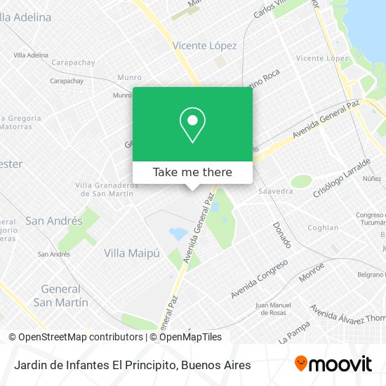 Jardin de Infantes El Principito map