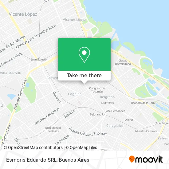 Mapa de Esmoris Eduardo SRL
