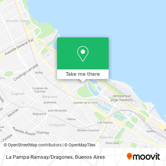 La Pampa-Ramsay/Dragones map