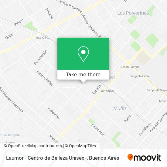 Laumor - Centro de Belleza Unisex - map
