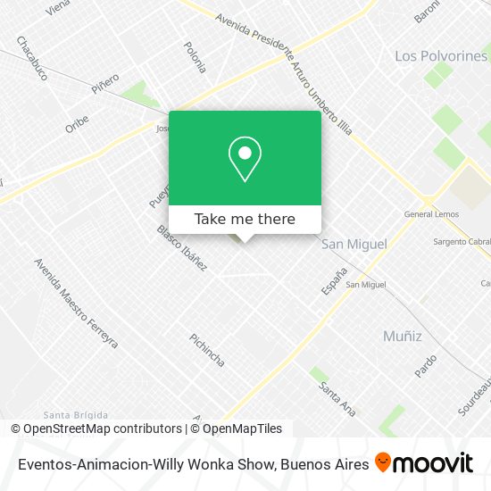 Eventos-Animacion-Willy Wonka Show map