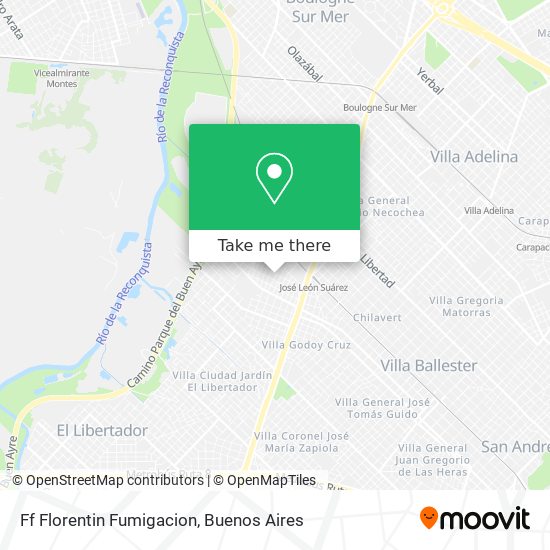 Ff Florentin Fumigacion map