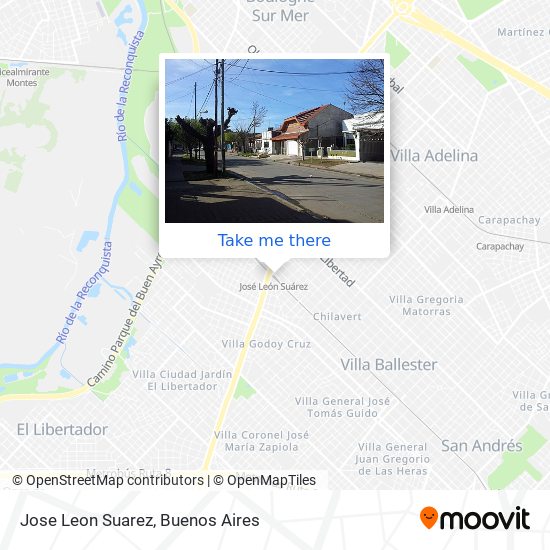 Jose Leon Suarez map