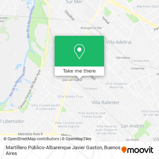 Martillero Público-Albarenque Javier Gaston map