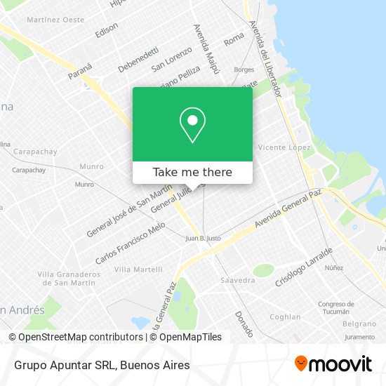 Grupo Apuntar SRL map