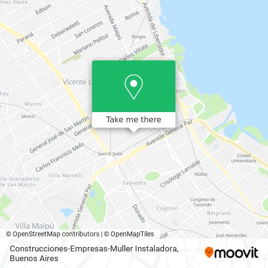 Construcciones-Empresas-Muller Instaladora map