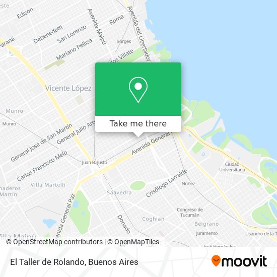 El Taller de Rolando map