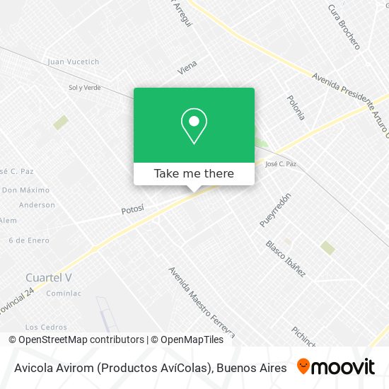 Avicola Avirom (Productos AvíColas) map