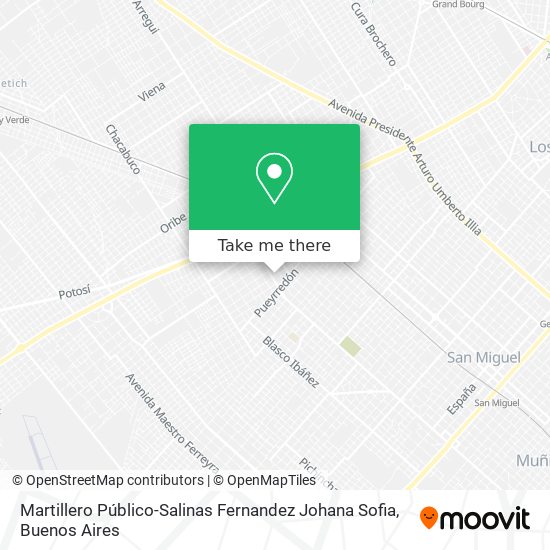 Martillero Público-Salinas Fernandez Johana Sofia map