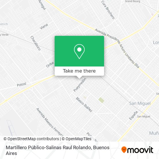 Martillero Público-Salinas Raul Rolando map