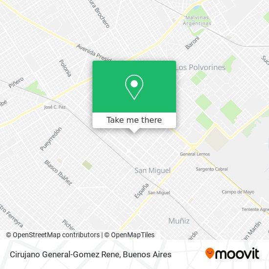 Cirujano General-Gomez Rene map