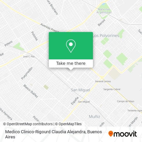 Mapa de Medico Clinico-Rigourd Claudia Alejandra