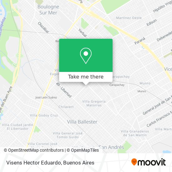 Mapa de Visens Hector Eduardo