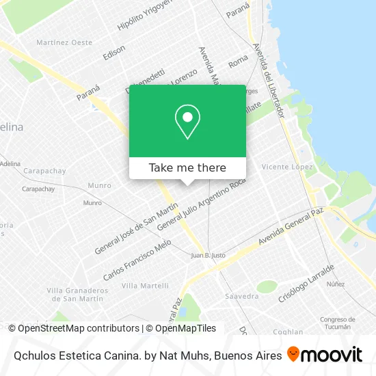 Mapa de Qchulos Estetica Canina. by Nat Muhs